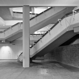 Ulrich Schwarz, Architekturfotografie, Fotografie, Architektur, Kunstgewerbemuseum Berlin, Berlin, Baujahr 1978-85, Rolf Gutbrod, Architekt, 1910-1999