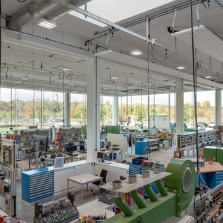 Ulrich Schwarz, Architekturfotografie, Fotografie, Architektur, Education Center T2 Campus, Genk, BE,  Atelier Kempe Thill, Rotterdam, Niederlande, Baujahr 2018