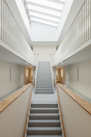 Ulrich Schwarz, Architekturfotografie, Fotografie, Architektur, Atriumhaus Tenever, Bremen, Atelier Kempe Thill, Rotterdam, Niederlande, Baujahr 2018-19